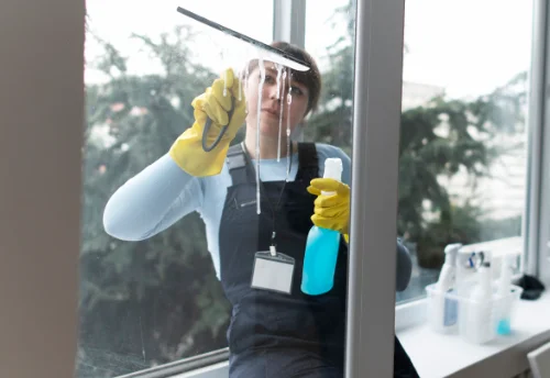 Nettoyage de vitres intérieures et extérieures à Vergéal